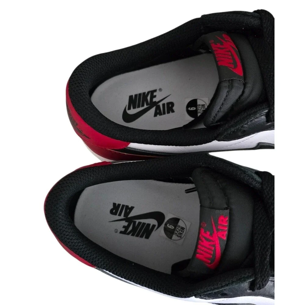 Nike Air Jordan 1 Retro OG Low Black Toe Sneakers Mens Size 9 CZ0790-106 Clean